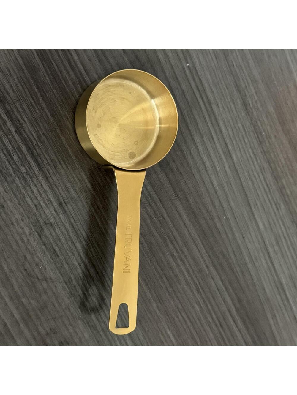 TRUVANI Golden Scoop Protein Scoop Metal 70 ml